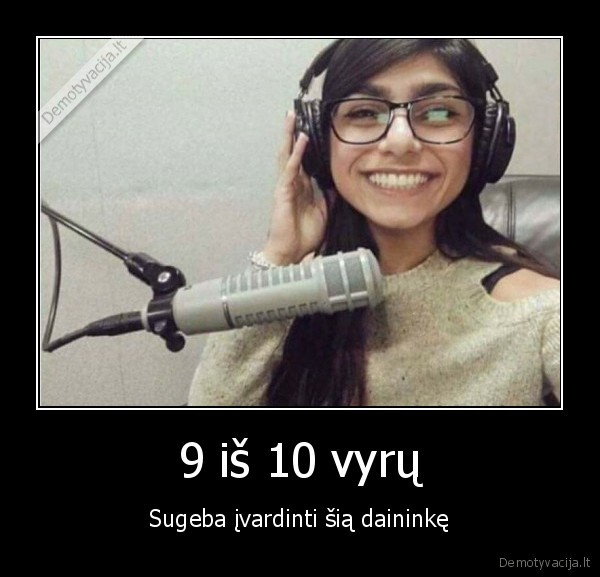 9 iš 10 vyrų - Sugeba įvardinti šią daininkę. 