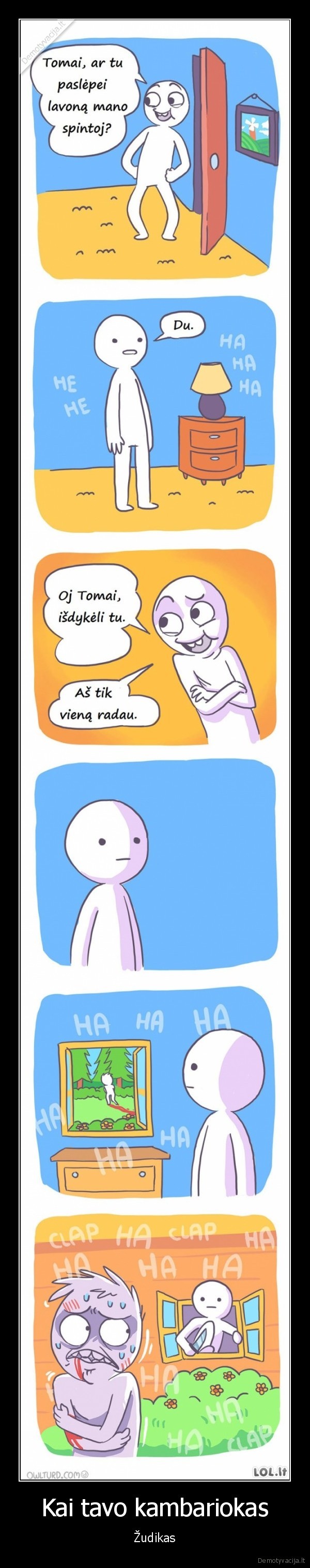 Kai tavo kambariokas - Žudikas. 