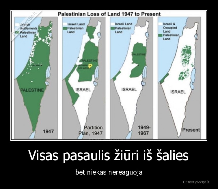 Visas pasaulis žiūri iš šalies - bet niekas nereaguoja. 