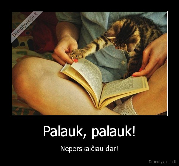 Palauk, palauk! - Neperskaičiau dar!. 