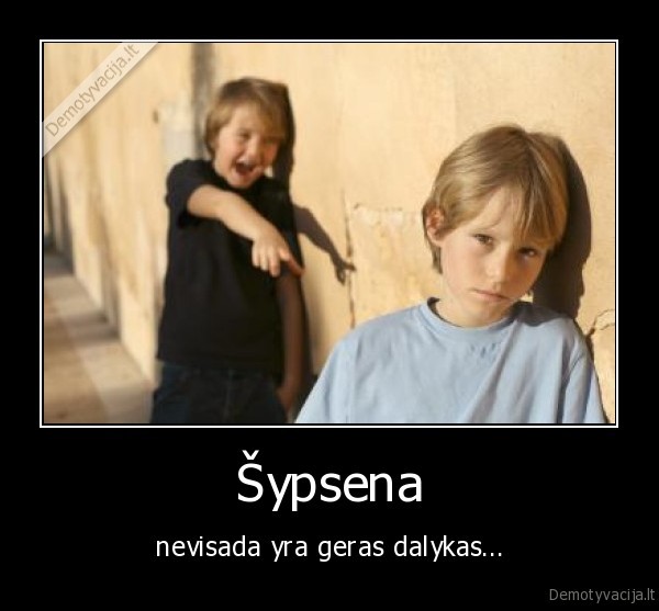 Šypsena - nevisada yra geras dalykas...