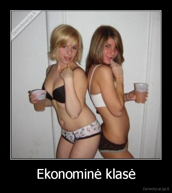 Ekonominė klasė. 