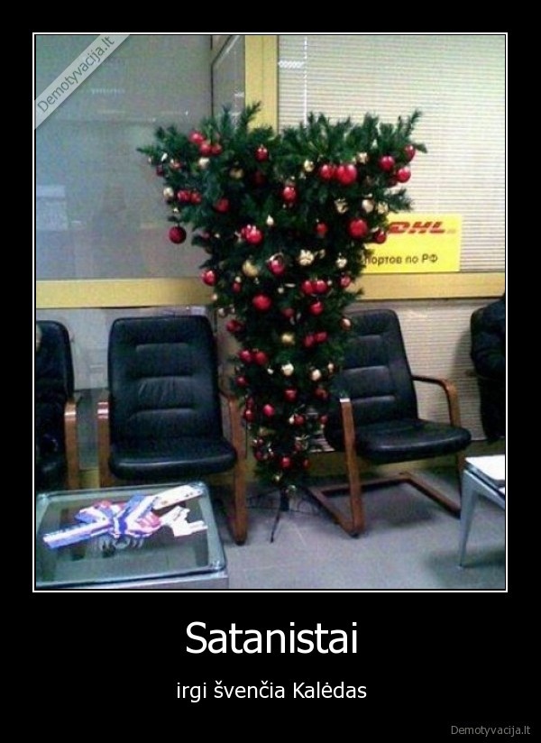 Satanistai - irgi švenčia Kalėdas. 