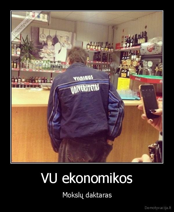 VU ekonomikos - Mokslų daktaras. 