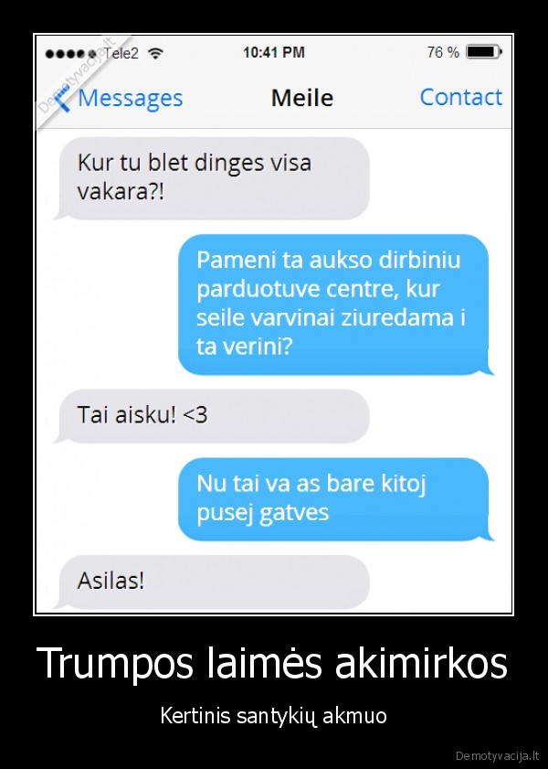Trumpos laimės akimirkos - Kertinis santykių akmuo. 