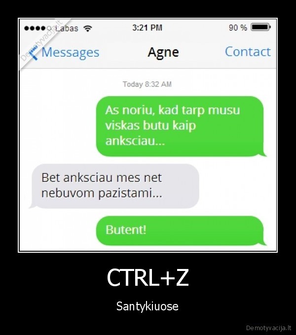 CTRL+Z - Santykiuose. 