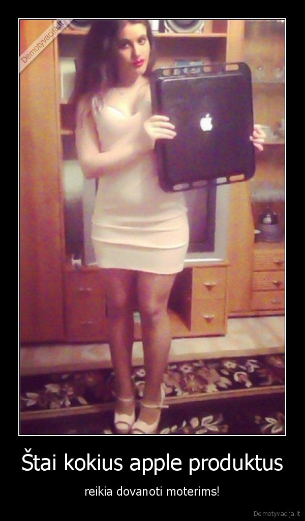 Štai kokius apple produktus - reikia dovanoti moterims!. 
