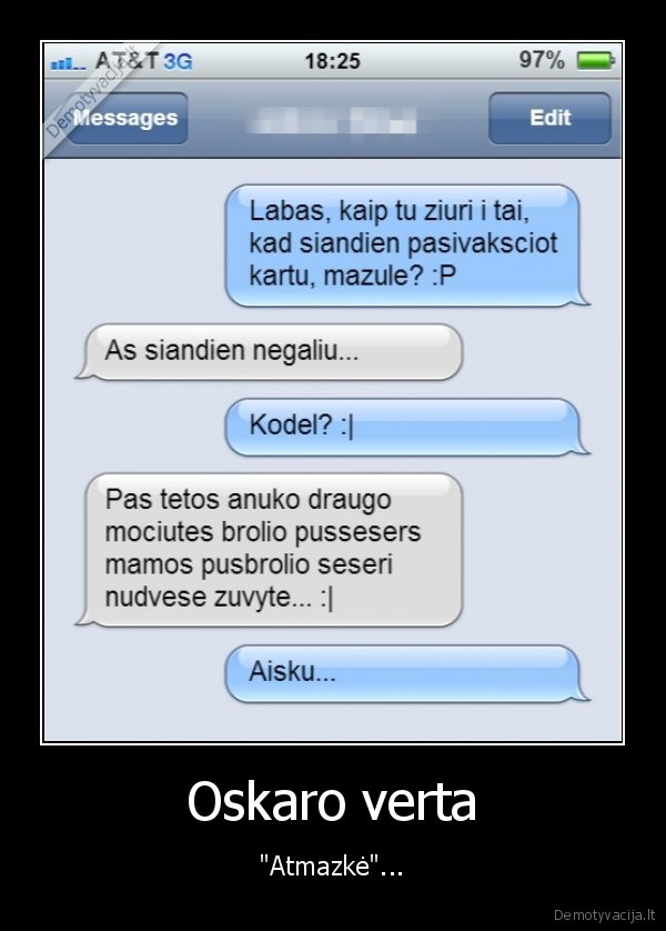 Oskaro verta - 