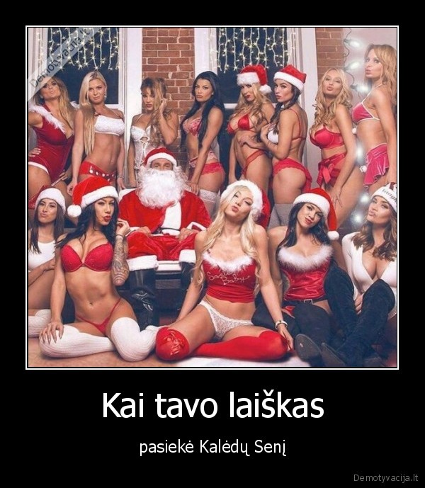 Kai tavo laiškas - pasiekė Kalėdų Senį